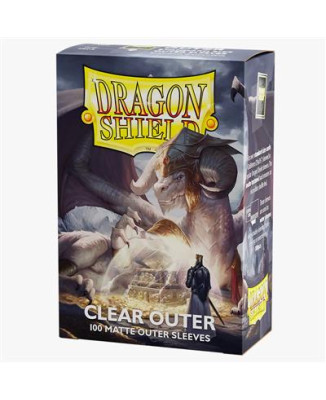 Dragon Shield Standard Outer Sleeves - Clear (100 Sleeves)